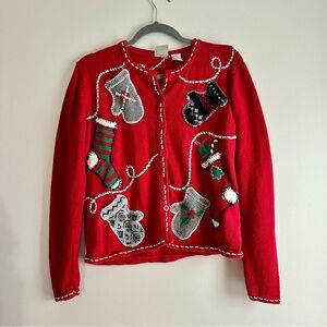 B.‎ Moss • Christmas Mitten Stocking Cardigan